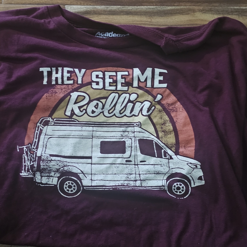 The Academy Brand Maroon Graphic Tee